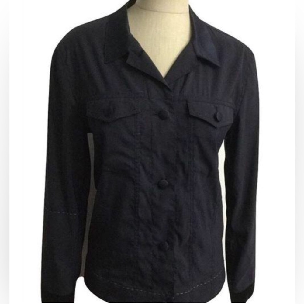 NWOT Acne Studios Jacket Size 34  Fits US  6 Navy Blue